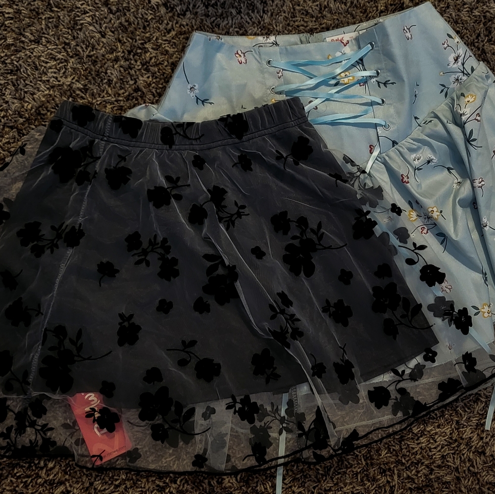 Floral skirts